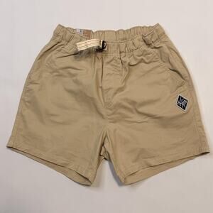 prAna Shorts Mens XS Khaki Mojave Short 5 Inseam Organic Cotton Stretch 1972481